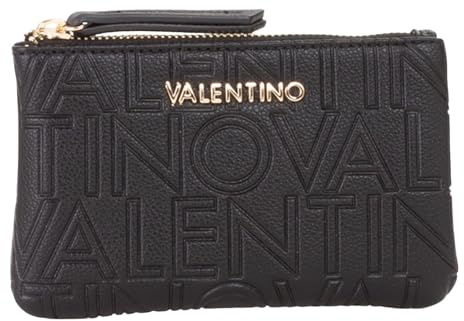 Valentino Utensilientasche Pansy Coin Purse Nero schwarz