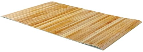 Comart - Tappeto Cucina Bamboo - Bambù Opaco Antiscivolo - 50x230cm Natural