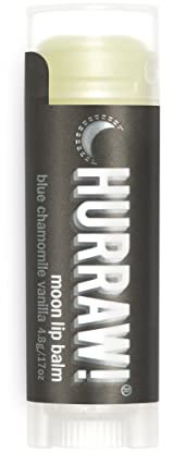 Hurraw! Balm, Night Treatment Lip Balm, Blue Chamomile Vanilla, .15 oz (4.3 g)