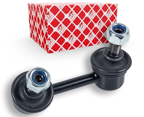 febi bilstein 24940 Verbindungsstange mit Sicherungsmuttern, 1 Stück | Kompatibel mit: HONDA ACCORD VI, ACCORD VI Coupe, ACCORD VI Hatchback