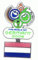 Drapeau de la Coupe du monde de football 2006 - Pays-Bas