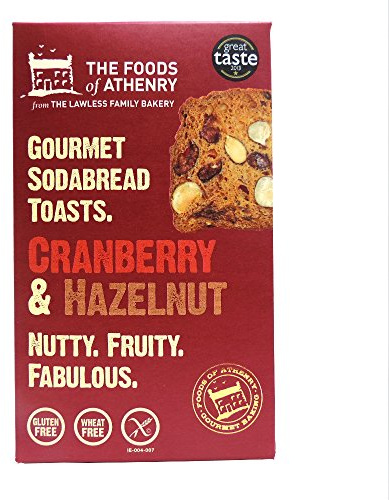 Foods of Athenry Cranberry and Hazelnut Crackers 110 g