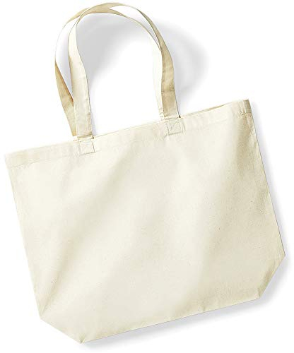Westford Mill Maxi Bag for Life, 35 x 39 x 13 cm, Natural