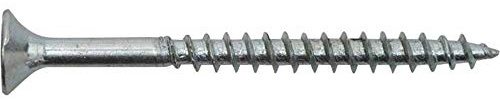 SWG 1861455080 Spanplattenschrauben 4.5mm 50mm Kreuzschlitz Pozidriv Stahl verzinkt 10St.