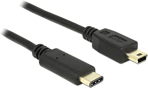DeLOCK USB Cable C -> Mini-B M/0.50m Black