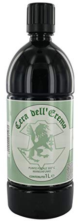 Ferrari & Arrighetti Cera Liquida Eremo in Bottiglia, Cera per Lampade e Candele di Chiesa, 1 Litro (Confezione da 12 Pezzi)