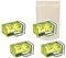 4x Livella a bolla con 2 bolle per innesto flash per fotocamera reflex DSLR - Adaptout marca francese