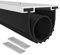 Garage Door Seals Bottom Rubber with Pre-drilled Aluminum Track Retainer Base Kit,Heavy-Duty U Shape +O Ring Combination Garage Door Weather Stripping Kit (10Ft, Black)