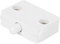2Pcs Interruttore di controllo della luce dell'armadio Interruttore della lampada dell'armadio Interruttore di controllo del ripristino automatico Forniture Bianco