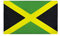 stormflag Jamaika-Flaggen, 90 x 150 cm, Polyester-Seide, 90 g, mit Ösen und doppelt genäht