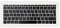 ICTION QWERTY - Set di tasti di ricambio per tastiera del Regno Unito, per MacBook Pro Retina 13 pollici A1708, tasti tastiera UK 2016 2017