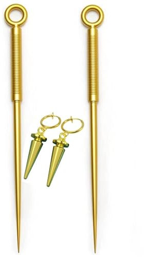 damdos Halloween Prop for New Anime SPY X Family Yor Forger Wigs Cosplay Weapons Yor Briar Cos Props Role Play (One Pair Prop)