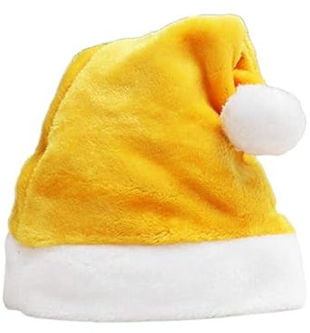 Ixkbiced Weihnachtsmütze für Erwachsene Unisex Samt Komfort Mützen Klassisch Multi für Silvester Urlaub Party Weihnachten Mehrfarbig für Neujahr Weihnachtsfeier Hut für Erwachsene