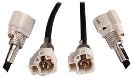 HSD Connector Automotive 6 Pin Creme Farbe mit LVDS Kabel 1M