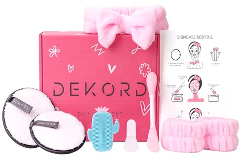 DEKORD Set Skincare, Limpiador Facial, Set Limpieza Facial, Skincare Coreana, Cuidado de la Piel, Regalos Originales para Mujer, Regalos para Mujer, Regalos Originales