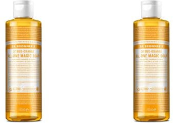Dr Bronner, Citrus All-One Magic Soap 240ml (Pack of 2)