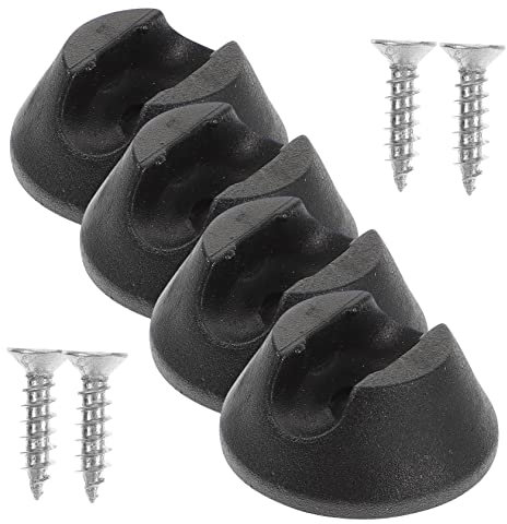 Veemoon 16St Rundes Fußpolster Haarspangen aus Metall Stuhl-Fußpolster Stühle aus Metall Sofa Tischbeine Gummifußpolster Möbelzubehör Möbelfüße Unterbein Boden Haarnadel Beinpolster Schutz