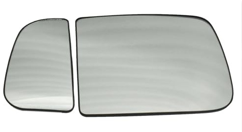 Spiegelglas Für Dodge Für RAM 1500 2500 3500 4500 2010-2018 Links Rechts Flügel Spiegel Glas W/Backing Erhitzt Spotter 68067730AA 68067731AA Außenspiegel Glas (Color : Links)