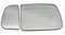 Spiegelglas Für Dodge Für RAM 1500 2500 3500 4500 2010-2018 Links Rechts Flügel Spiegel Glas W/Backing Erhitzt Spotter 68067730AA 68067731AA Außenspiegel Glas (Color : Links)