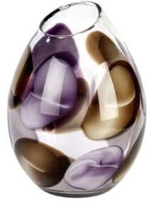 Lambert Bagodar Vase Violet H 30,5 cm D 23 cm