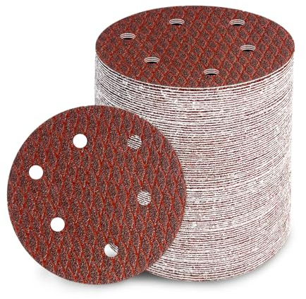 90Stk Schleifpapier 125mm Klett
