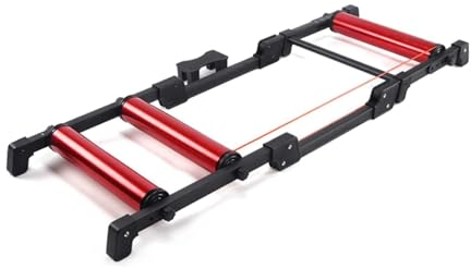 Rollenfahrplattform for Fahrräder, Fahrradständer Und -gestelle, Fahrradtrainerständer for 24-29-Zoll- Und 700C-Fahrräder, Zusammenklappbar Und Leicht Zu Tragen