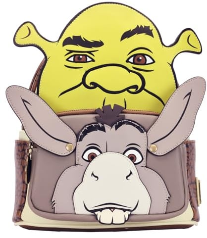 Loungefly DreamWorks Shrek & Donkey Cosplay Mini Rucksack