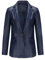 Generisch Damen Lederjacke, Jacke aus echtem Lammfell, Kurz und Enganliegend, Glattes und Weiches Leder Jacke Trenchcoat Damen Schwarz