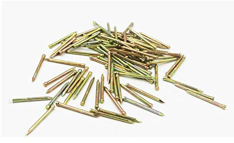 ERVDKXCOI Clavos de Cemento,Clavos de Pared Tachuelas Clavos Clavos de Acero sin Cabeza, Clavos de Anclaje, Clavos de Acero, Clavos de Acero for Cemento(35mm)