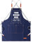 Générique Tablier Personnalisé avec Image & Texte, Tablier Cuisine Barbecue Homme Femme, Imperméable & Taille Ajustable (Bleu marine)