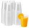CHEFZOCO Vasos Plástico Desechables, Vasos para fiestas, Vasos para cumpleaños, Vasos Café para Llevar, Vasos para oficina, Apto para bebidas calientes y frias, Capacidad 200 cc, Pack 50 vasos.
