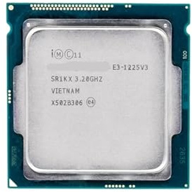 Procesador E3 1225 V3 3,2 GHz CPU de 4 núcleos LGA 1150