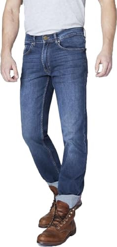Jeans aus blauen Denim