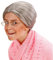 NET TOYS Oma Perücke mit Dutt Großmutter Haarperücke Kinder grau Alte Frau Haare Strenge Lehrerin Damenperücke Grandma Kinderperücke Granny Faschingsperücke Kinderfasching