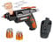 Worx 1613X19 avvitatore a batteria Slide Driver, cursore a scomparsa, 4 V, con inserti