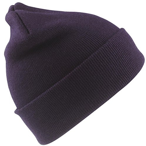 Result Unisex Wooly Thinsulate Insulation Ski Beanie Mütze Gr. Einheitsgröße, navy