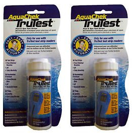 AquaChek TruTest Lot de 2 bandes de test numérique pour piscine et spa