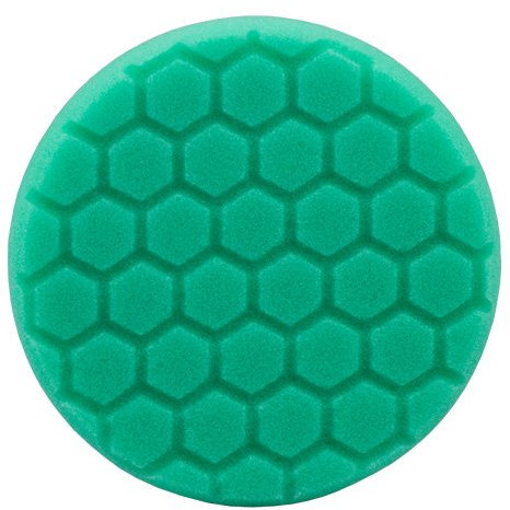 Chemical Guys Hex Logic 5,5 Inch Grün Hart Polierpad Polierschwamm, BUFX_103HEX5