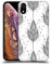 Head Case Designs Offiziell Offizielle Haroulita Feder Schwarz Und Weiss 5 Soft Gel Handyhülle Hülle kompatibel mit Apple iPhone XR