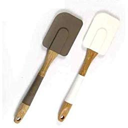 Spatola bamboo e silicone 25 cm