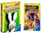 Ravensburger 23119 - Max Mümmelmann, Mitbringspiel für 2-4 Spieler & 23082 - Schoko Hexe, Mitbringspiel für 2-6 Spieler, Kartenspiel ab 6 Jahren, kompaktes Format, Reisespiel