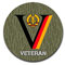 NVA DDR Veteran Dienstzeit Strichtarn Reservist Nationale Volksarmee 10cm #A5608