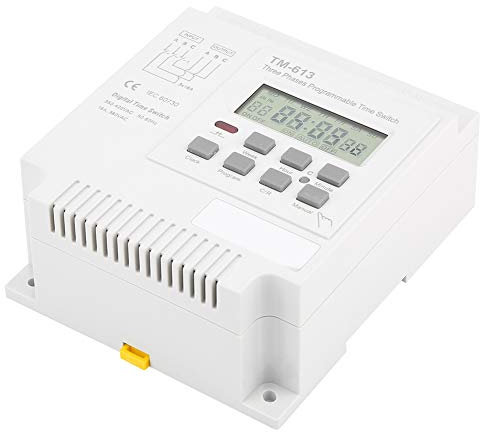 Interrupteur temporisé 380V, Relais temporisé programmable, Relais temporisé programmable triphasé, pour Moteur triphasé Interrupteur Intelligent Interrupteur de Commande de Temps de Pompe