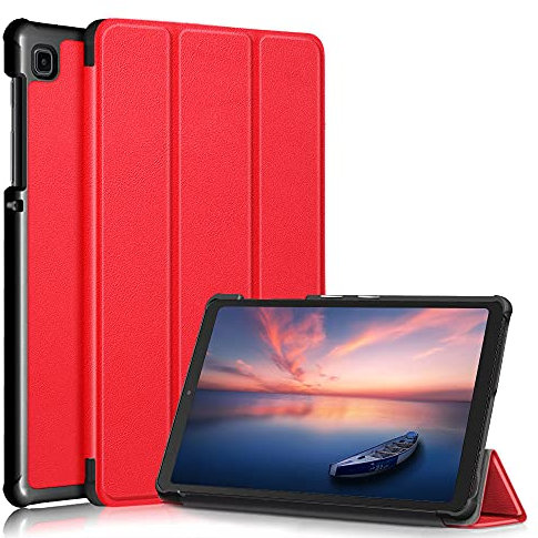 XITODA Case for Samsung Galaxy Tab A7 Lite 8.7'' 2021 (SM-T220/ T225/ T227) - Smart Shell Stand Case Protective Cover for Samsung Galaxy Tab A7 Lite 8.7-Inch Tablet,Red