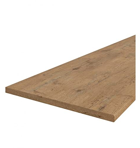 Arbeitsplatte 80 cm 38 mm Küchenzeile Küchenblock Eiche Lancelot Küche Vigo