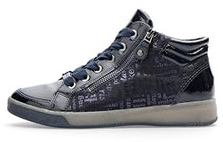 ARA Damen Rom Mid-Cut Sneaker, Navy,BLAU, 36.5 EU