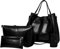 callmo Damen-Rucksackhandtaschen,Handtasche Damen Groß Shopper Tasche Mode Schule Arbeit Freizeit Henkeltasche mit Reißverschluss