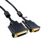 rhinocables Câble d'extension DVI-D Dual Link mâle vers femelle - 24+1 broches DVI vidéo numérique pour écrans d'ordinateur, TV, jeux, projecteurs - 5 m