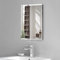 Youyijia Bathroom Mirror Wall Mounted Frameless Unframed Bathroom Mirror with Pre Drilled Holes & Wall Hanging Fixings for Home Bathroom 60 x 40cm