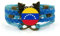 Pulsera De Cuero Con Bandera De Venezuela - Brazalete Con Cúpula De Vidrio Vintage Para Hombres,Pulsera Con Bandera Patriótica Unisex De Bandera De Venezuela Para Mujeres,Regalo De Recuerdo De
